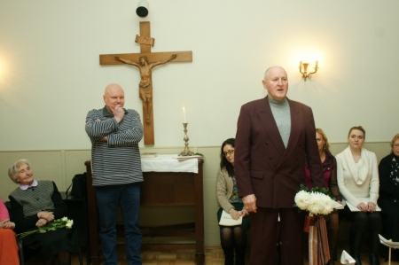 70 mūža gadi un 20 gadi mūsu draudzē