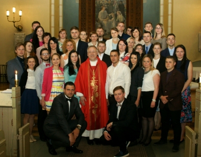 Iesvētību dievkalpojums Vasarsvētkos