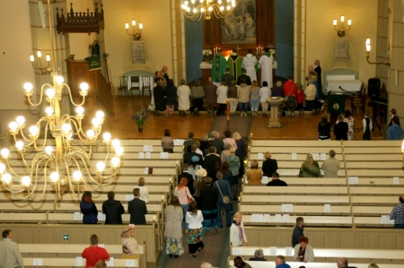 Jubilejas dievkalpojums 12. jūnijā