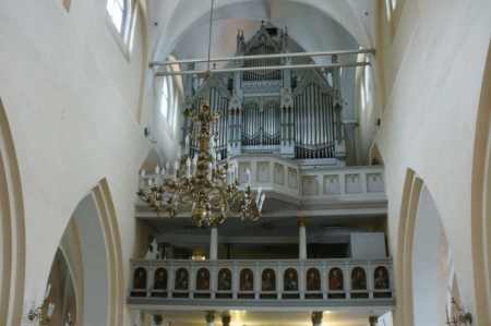 Valmieras Sv. Sīmaņa ev. lut. baznīca. Ērģeles